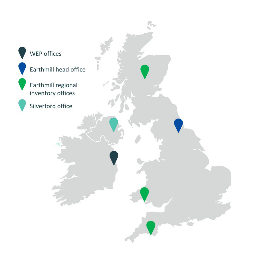 Ireland UK map 190226 UK & Ireland map